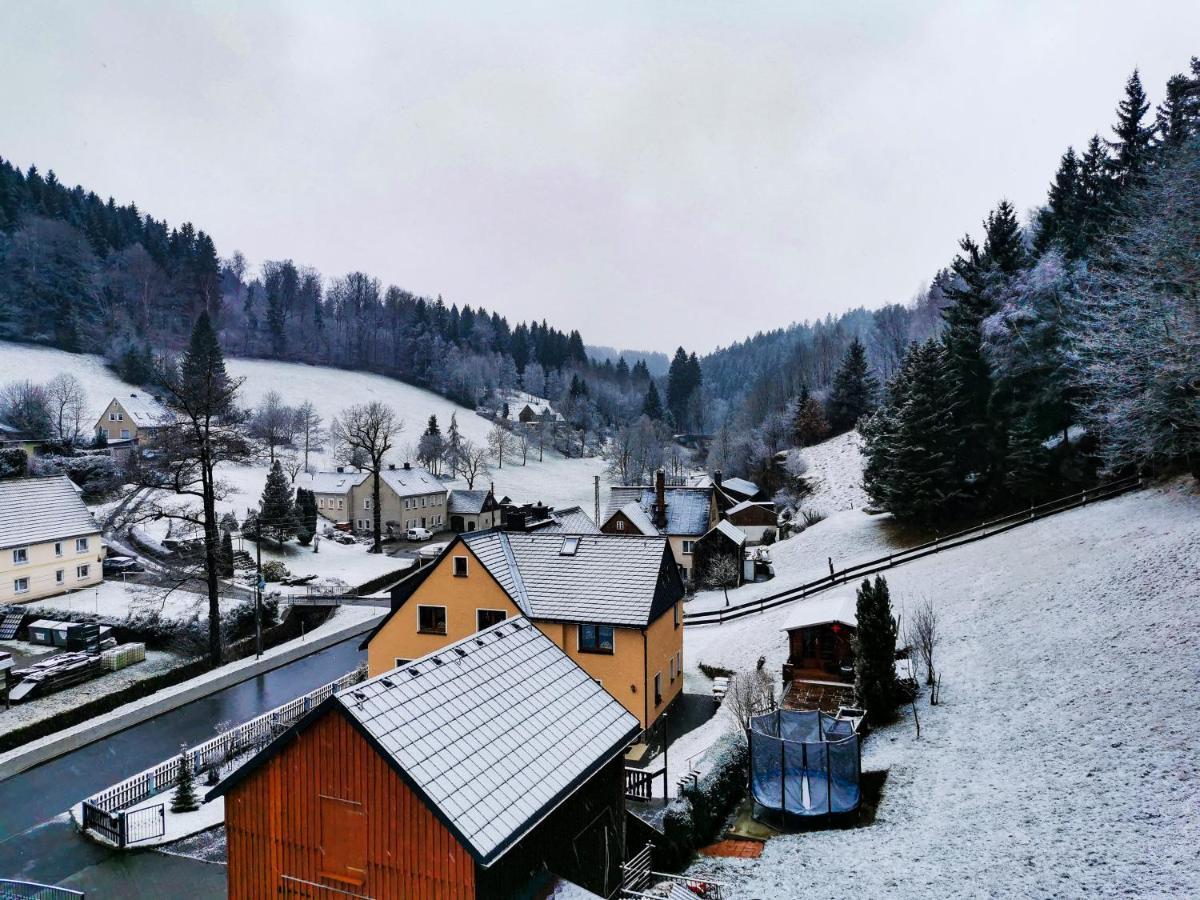 Ferienwohnung Tiede Marienberg Exteriör bild