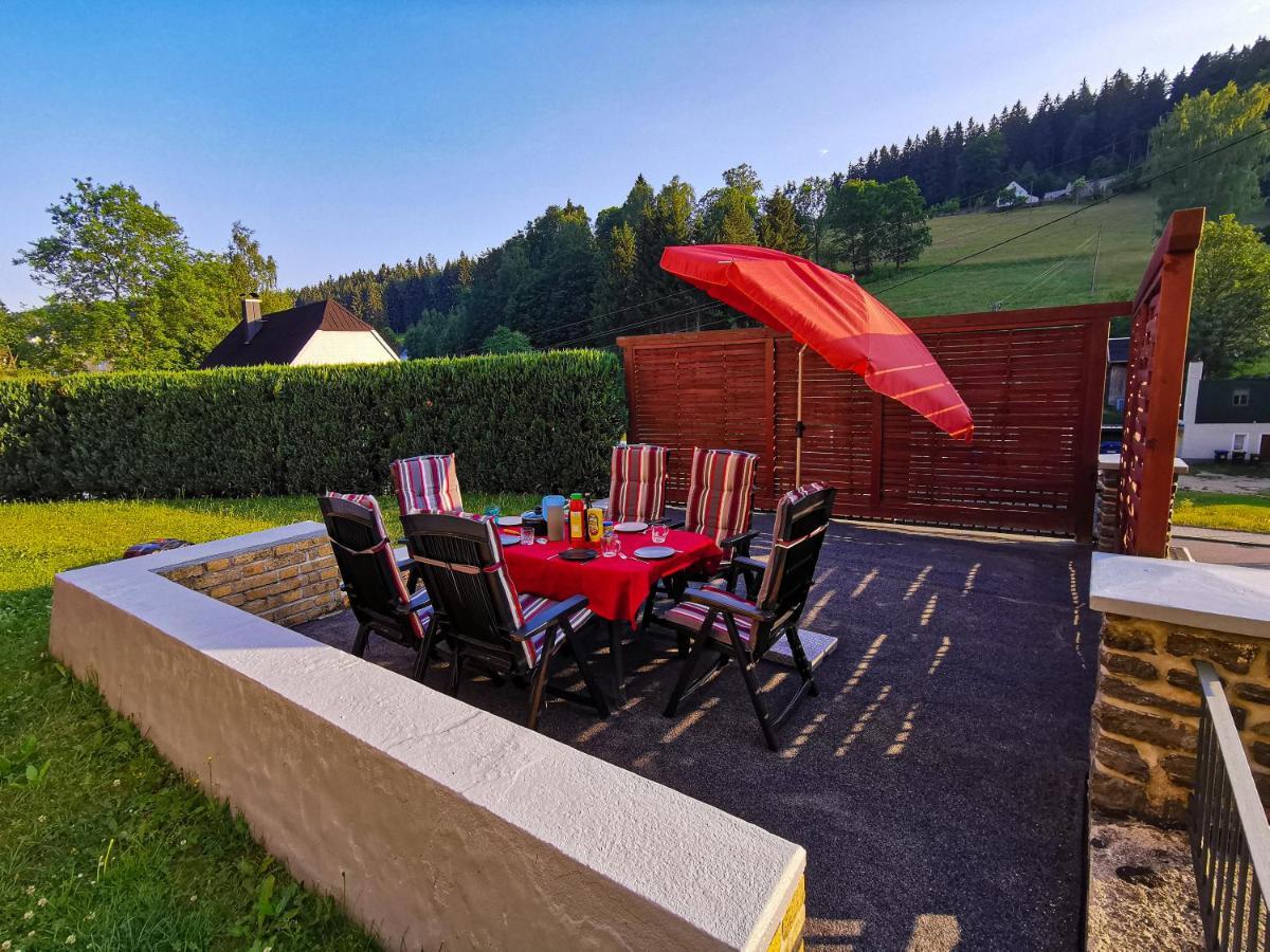Ferienwohnung Tiede Marienberg Exteriör bild