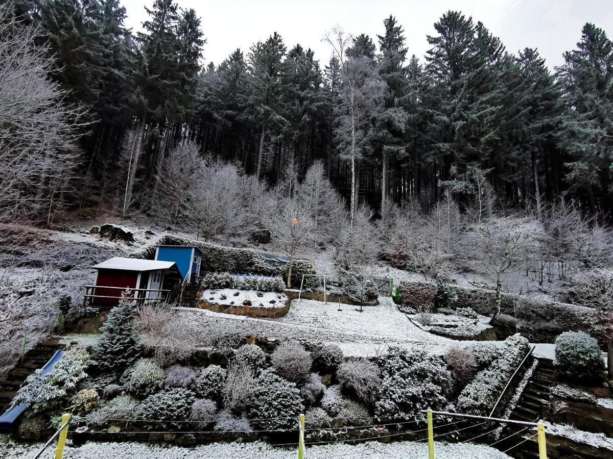 Ferienwohnung Tiede Marienberg Exteriör bild